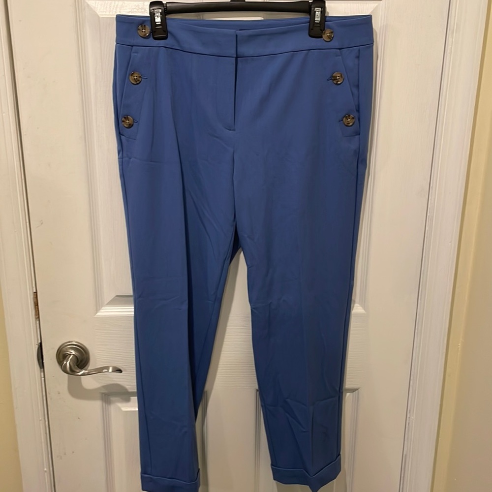 Loft | Blue ankle Pant | Size 10 | NWT